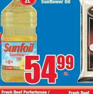 Boxer Sunfoil sunflower oil offer