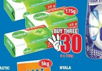 Boxer Dettol bath soap 3 offer