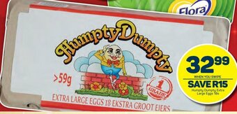 Pick n Pay Humpty Dumpty Extra Large Eggs 18s offer
