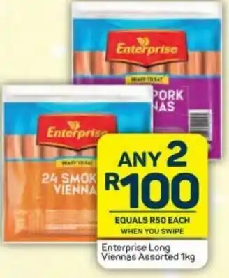 Pick n Pay Enterprise Viennas Assorted 1kg offer