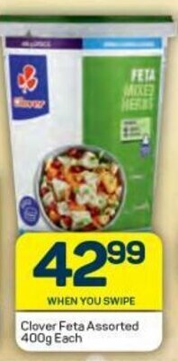 Pick n Pay Clover Feta Assorted 400g offer