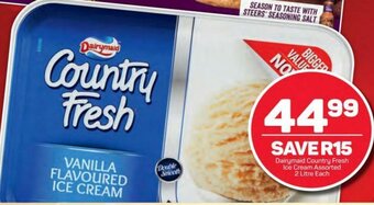 Pick n Pay Dairymaid Country Fresh Ice Cream Assorted 2L offer
