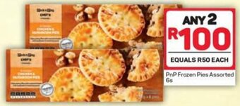 Pick n Pay PnP Frozen Pies Assorted 6s offer