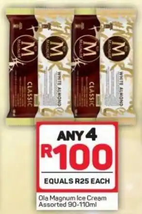 Pick n Pay Ola Magnum Ice Cream Assorted 90-100ml offer