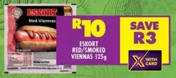 Shoprite Eskort red/ smoked viennas offer