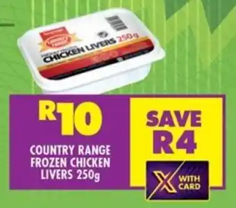Shoprite Country range frozen chicken livers offer