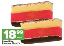 Check Save Baked Rite Rainbow Slice offer