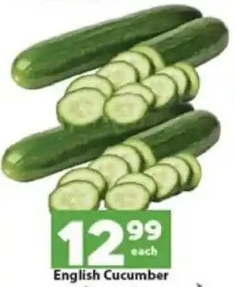 Check Save English Cucumber offer
