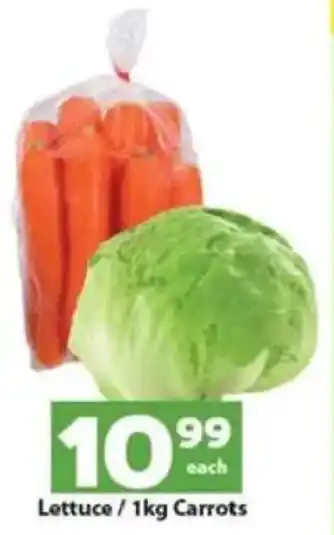 Check Save Lettuce/ Carrots offer