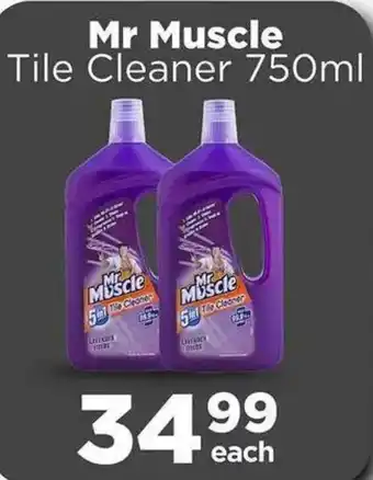 Check Star Mr Muscle Tile Cleaner offer