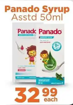 Check Star Panado Syrup Asstd offer