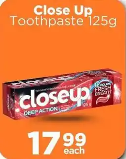 Check Star Close Up Toothpaste offer