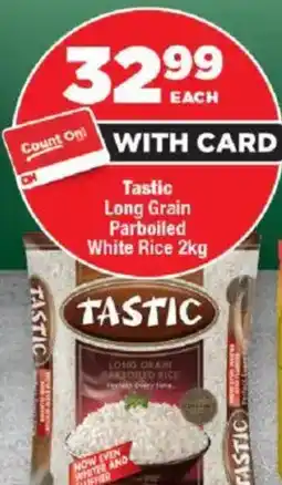 OK Foods Tastic Long Grain Parboiled White Rice offer