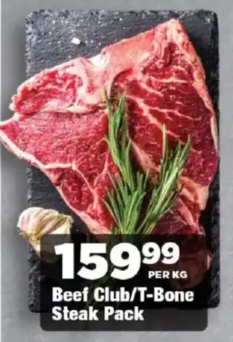 OK Foods Beef Club/ T-Bone Steak Pack offer