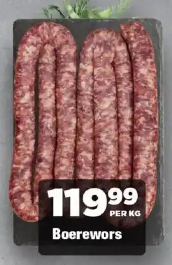 OK Foods Boerewors offer