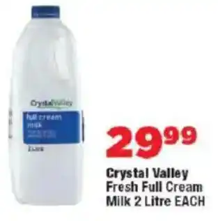 OK Foods Crystal Valley Fresh Full Cream Milk offer