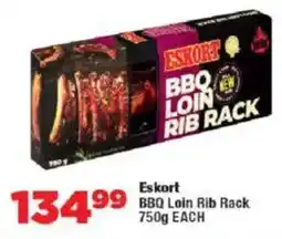 OK Foods Eskort BBQ Loin Rib Rack offer