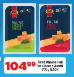 OK Foods First Choice Full Fat Cheese Asstd. offer