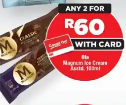 OK Foods Ola Magnum Ice Cream Asstd. offer