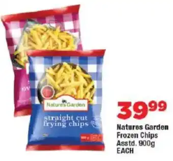 OK Foods Natures Garden Frozen Chips Asstd. offer