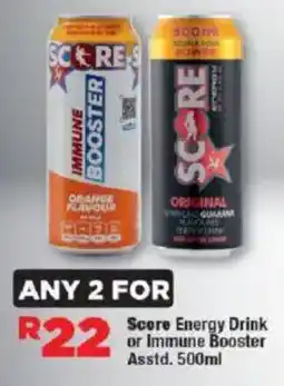 OK Foods Score Energy Drink or Immune Booster Asstd. offer