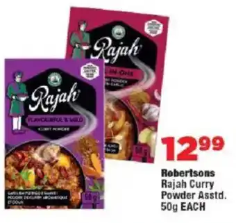 OK Foods Robertsons Rajah Curry Powder Asstd. offer