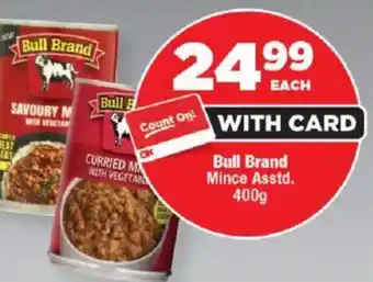 OK Foods Bull Brand Mince Asstd. offer