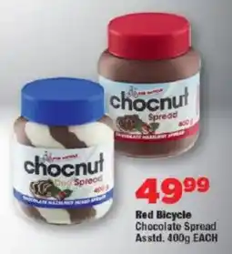 OK Foods Red Bicycle Chocolate Spread Asstd. offer
