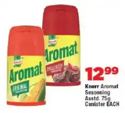 OK Foods Knorr Aromat Seasoning Asstd. Canister offer
