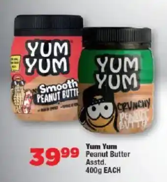 OK Foods Yum Yum Peanut Butter Asstd. offer