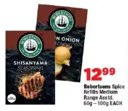 OK Foods Robertsons Spice Refills Medium Range Asstd. offer