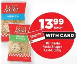 OK Foods Mr. Pasta Pasta Shapes Asstd. offer