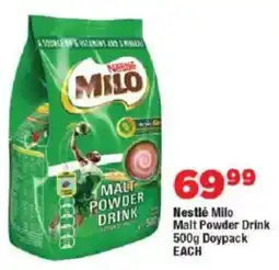OK Foods Nestlé Milo Malt Powder Drink Doypack offer
