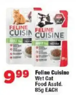 OK Foods Feline Cuisine Wet Cat Food Asstd. offer