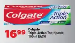 OK Foods Colgate Triple Action Toothpaste offer