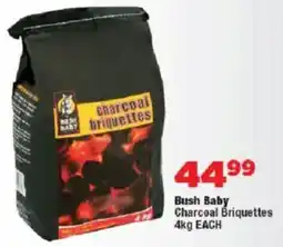 OK Foods Bush Baby Charcoal Briquettes offer