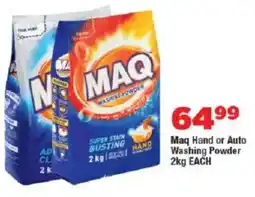 OK Foods Maq Hand or Auto Washing Powder offer