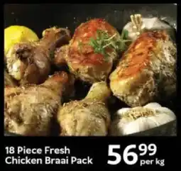 Oxford Freshmarket Fresh Chicken Braai Pack offer