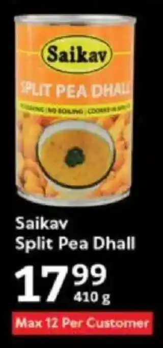 Oxford Freshmarket Saikav Split Pea Dhall offer