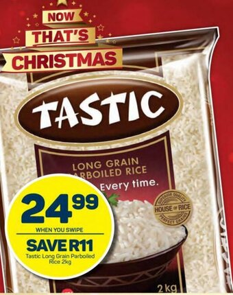 Pick n Pay Tastic Long Grain Parboiled Rice 2kg offer