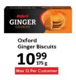 Oxford Freshmarket Oxford Ginger Biscuits offer