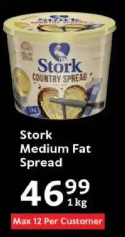 Oxford Freshmarket Stork Medium Fat Spread offer