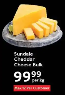 Oxford Freshmarket Sundale Cheddar Cheese Bulk offer