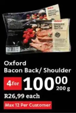 Oxford Freshmarket Oxford Bacon Back/ Shoulder offer