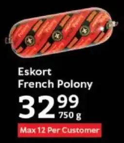 Oxford Freshmarket Eskort French Polony offer