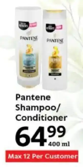 Oxford Freshmarket Pantene Shampoo/ Conditioner offer