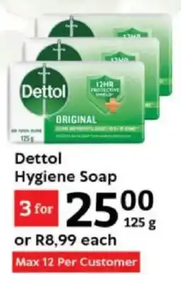 Oxford Freshmarket Dettol Hygiene Soap offer