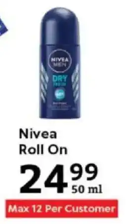 Oxford Freshmarket Nivea Roll On offer