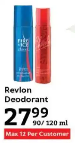 Oxford Freshmarket Revlon Deodorant offer
