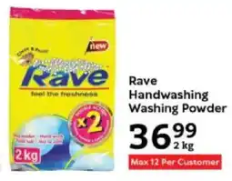 Oxford Freshmarket Rave Handwashing Washing Powder offer